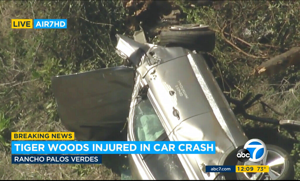 Tiger Woods Vehicle Crash